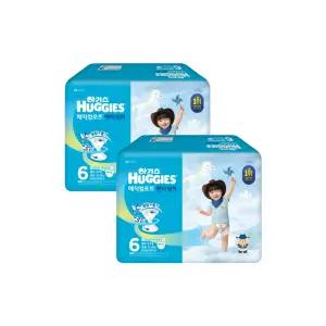 하기스 2026 매직컴포트 썸머 팬티형 공용 6단계 37매x2팩