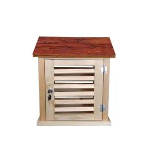 백엽상 나무 루버박스 기온측정 우드 측정 학교 온도계 과학 교구 온도 온습도 야외 실습