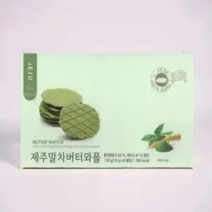 육아 휴직 답례 출산 휴가 회사 수제 단체 선물 말차 와플