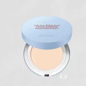 AGE20S 벨벳 래스팅 파운데이션 팩트(본품+리필+브러쉬)