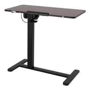 덱스탑 각도조절 이동형 멀티 사이드 테이블 슬림 높이조절 SDL1-800DW 다크우드