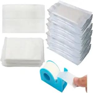 일회용 복부 ABD 컴바인 패드 8인치 x 7.5인치 드레싱 및 응급 처치용 개별 포장 편안한 부드러운 부직포