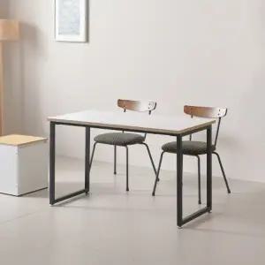 책상과 식탁을 동시에, 공간활용 다용도테이블 120cm P0000BWK