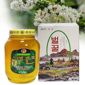 국산 IDR725O7 벌꿀 2.4kg 아카시아꿀 사양벌꿀 부님선물 명