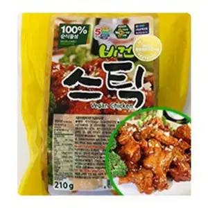 콩 FBQ019T1 현미로 만든 콩고기 비건스틱 양념치킨 맛 210gX3p