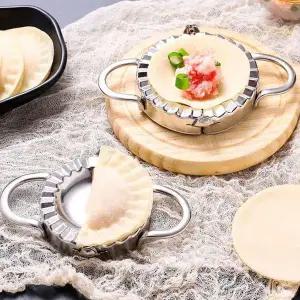 잔솔 DZA653F1 만두 만들기 만두틀 교자 수제 만두피 만두소