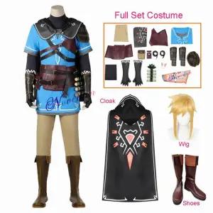 할로윈 코스튬 코스프레 이벤트 옷 섹시 의상 애니메이션 레전드 킹덤 링크 젤다 가발 헌터 신발 유니폼 망