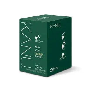 동서 CMU065V7 맥심 카누 디카페인 아메리카노 커피 30T