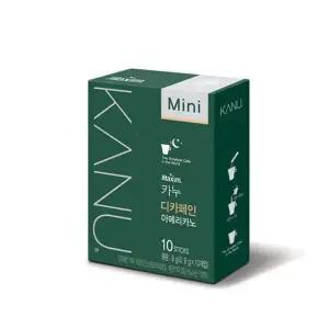 동서 EMP698R8 맥심 카누 디카페인 아메리카노 10T 미니 커피