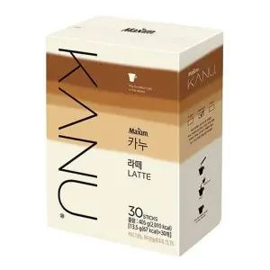 동서 MEX611V1 맥심 카누 라떼 커피 30T