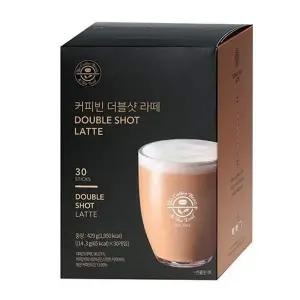 커피빈 VNO627Q2 더블샷라떼 커피 30T