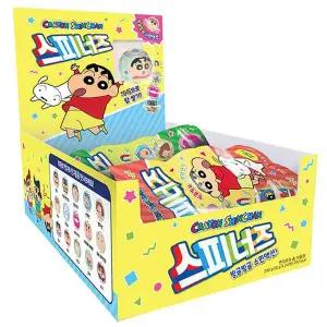 짱구 PAZ702C8 스피너즈 젤리 10g 24개 1박스 캐릭터 피규어 장난감 15종 랜덤 굿즈 간식