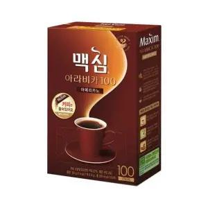 동서 IZH058U8 맥심 무설탕 블랙커피 아라비카 100T
