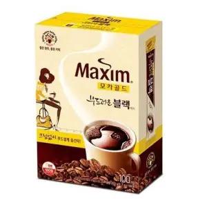 동서 XCN508D2 맥심 부드러운 블랙믹스 카골드 100T 커피