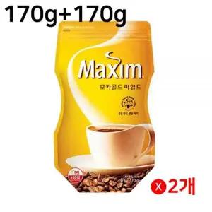 맥심 YYJ335X1 카골드 마일드 커피 리필 340g