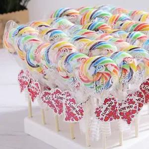 INCO SNC005H4 롤리팝막대사탕(소40개) 화이트데이 사탕