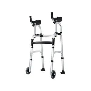 스텐워커보조기 성인용 팔걸이 실내용 보행차 걷기 보조기구 어르신 알루미늄 보행기