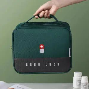 TBZ 미니멀 방수 구급약 손잡이 파우치 1개(랜덤)