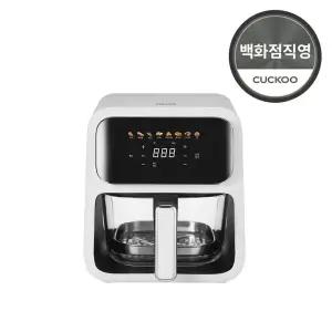 [쿠쿠](김해점)4L 유리 글라스 투명 에어프라이어 화이트 CAF-L0410EW