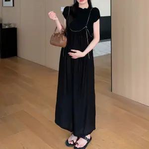 맘콩 멜방임부복 임산부바지 수유가능 임산부옷 여름여름임 패션 늘어나는원피스 통큰 널널한