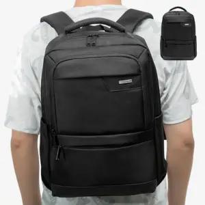 [다잇템]남자 데일리 직장인 방수 비즈니스 블랙 백팩