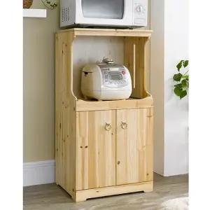 [무료배송] 아름삼나무렌지대 전자렌지대 웨건