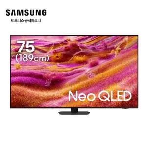[빠른배송] 삼성 2025 4세대 Neo QLED 75인치(스탠드형) 스마트TV KQ75QNF90AFXKR 189cm 기사방문설치