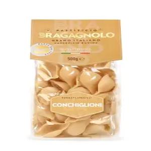 파스티피시오 브라가뇰로 콘키글리오니 880 브론즈 드로잉 100 이탈리아 파스타 듀럼 밀 세몰리나 밀가루로