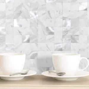 포인트 타일 사각 화이트마블 WBIMTE004