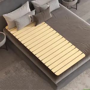 매트리스 평상형 프레임 침대 원목 저상형 깔판 받침대 접이식