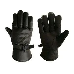 [골드스마일]겨울 배달대행 바이크 라이더 장갑 가죽 다이아퀼팅