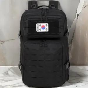 [옷자락]남자 태극기로고 멀티수납 캐주얼 대용량 백팩