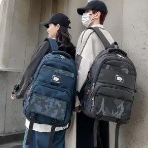 [옷자락]남자 홀로그램 포인트 캐주얼 백팩