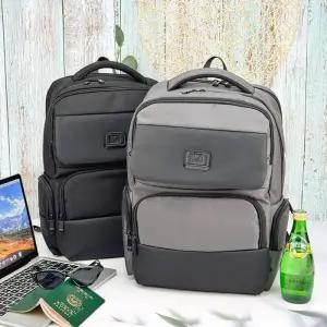 [옷자락]남자 여자 노트북 메쉬 멀티포켓 학생 가방 백팩