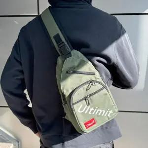 [옷자락]남자 스포츠가방 효율수납 가벼운 미니 슬링백