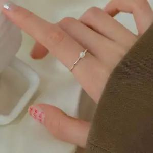 링 머메이드 진주 미니 반지