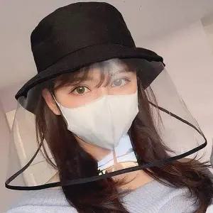 안면보호 캡모자 벙거지 방역모자 마스크모자 모자
