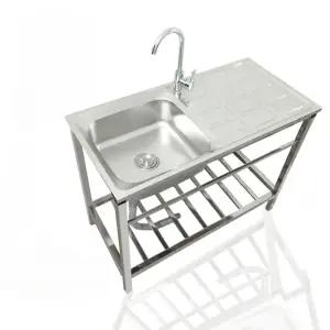 간이 씽크대 개수대 사무실 탕비실 소형 야외 싱크대