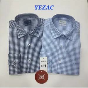 [예작]구김적고 노아리롱 체크남방 긴팔 스판셔츠 YJESBS174_SC