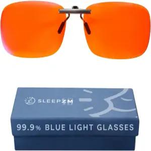 수면 ZM 100 블루라이트 차단 안경 - 여성 + 남성 더 나은 눈의 피로 방지 컴퓨터 화면 게임