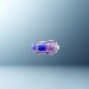 니들밸브 생리학적 소금물 의학 바늘 자유로운 벨브 처분 비 멸균 무바늘 주입 연결관