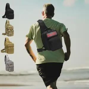 [옷자락]남자 스포츠 안전수납 바디 크로스백