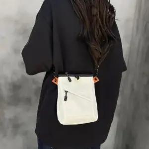 [옷자락]남녀공용 안전 수납 스트링 경량 컬러 미니 크로스백