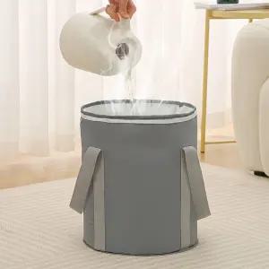 풋워시 접이식 족욕기 플립형 탕기 각탕기 발목욕욕 습식 풋케어 관리 휴대용