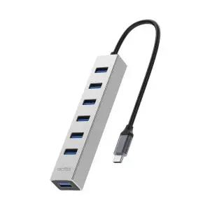 TBZ 엑토 C타입 USB 3.2 Gen1 무전원 7포트 멀티허브 HUB-56