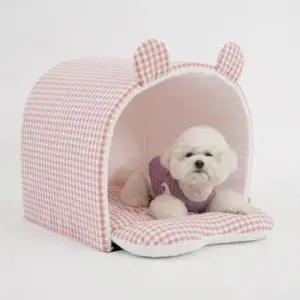 애견하우스 예쁜 강아지 집 키키부 펫 하우스(레드) 숨숨집