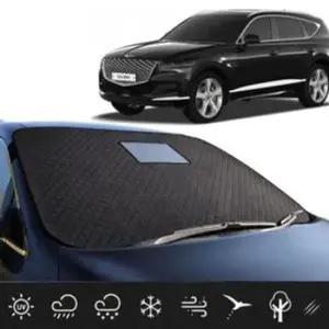 자동차앞유리가리개 앞유리 햇빛 성에 가리개 발수코팅 전용 제네시스GV80