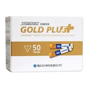SD 스탠다드체크 골드플러스 개인 혈당시험지 50매