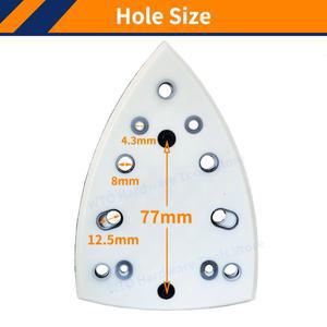 삼각형 샌딩 패드, 표준 내구성 소프트 교체 페스툴 DTS 400 또는 궤도 100x150mm, 1PC
