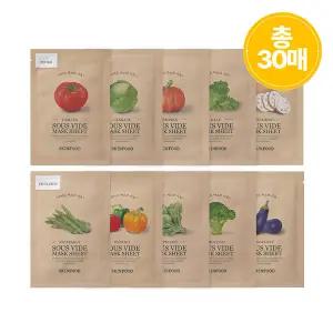 [스킨푸드][25+5매]수비드 마스크팩10종 (2개/교차선택)